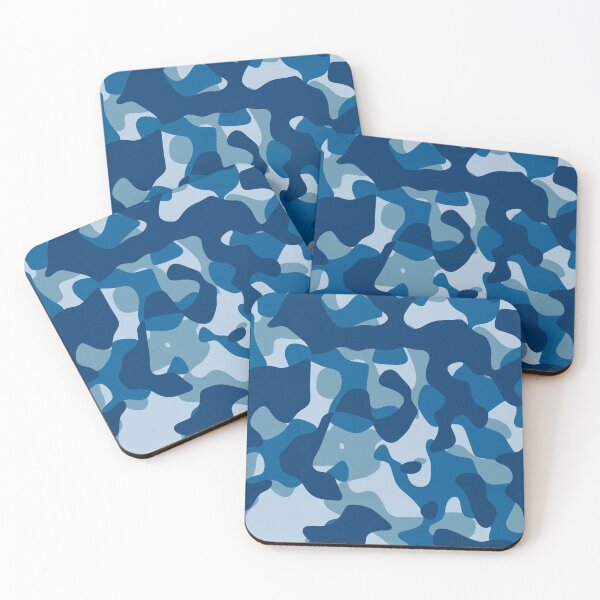 Item preview, Cool Blue Camouflage Pattern  designed and sold by docBrown00.