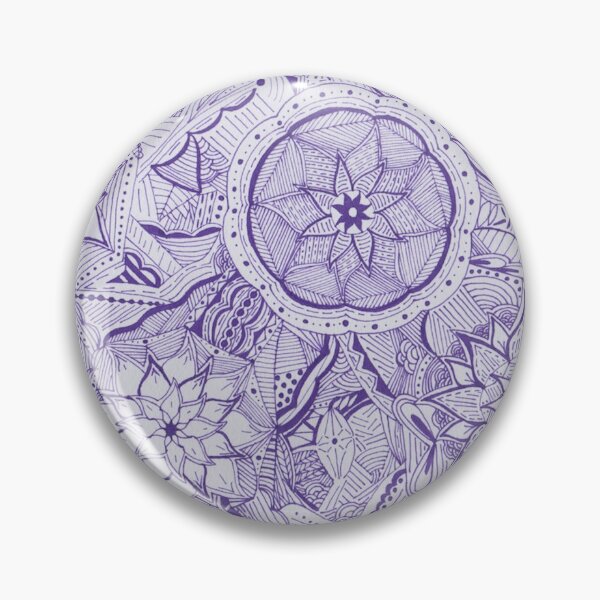 Item preview, Purple Mandala Improvisation designed and sold by MarisaGoncalves.