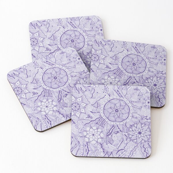 Item preview, Purple Mandala Improvisation designed and sold by MarisaGoncalves.