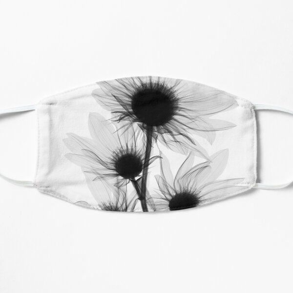 Floral Radiograph - Helianthus Flat Mask