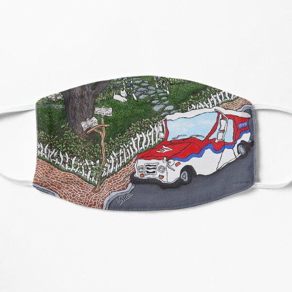 Postal Truck at Highwood by Dawn Langstroth ©2014 Flat Mask