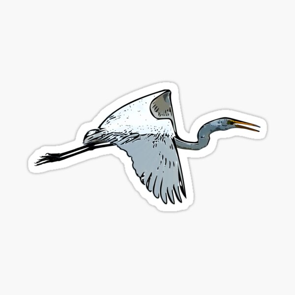 Item preview, Great Egret Alternate Design  designed and sold by designsasstultd.