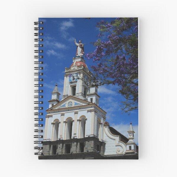 Item preview, Church and Purple Blossoms on a  Tree designed and sold by rhamm.