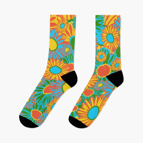 Item preview, Colorful Flower Bloom Doodle designed and sold by RachelTintedRed.