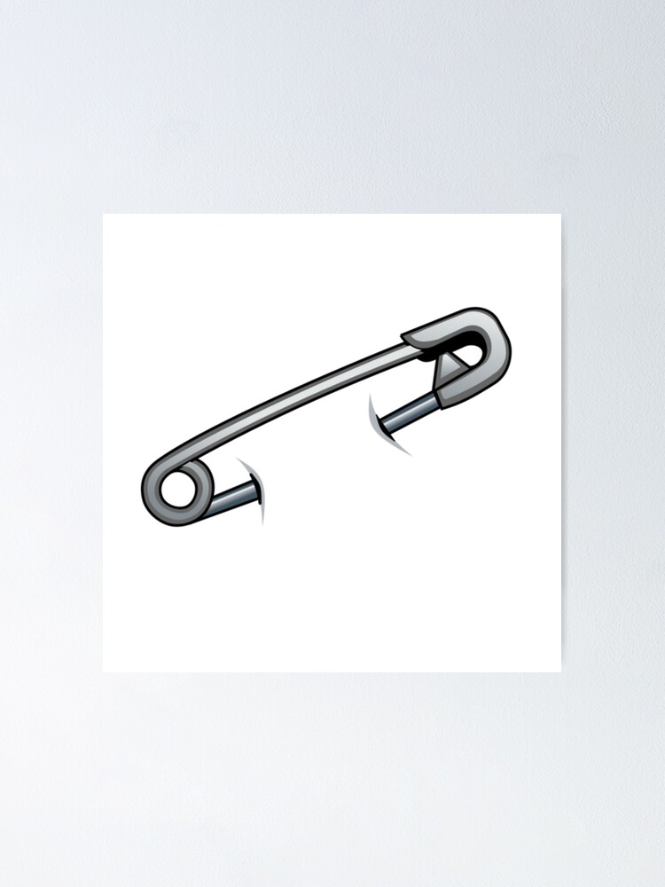 safety pin poster