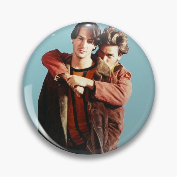 My Own Private River Reeves Pin