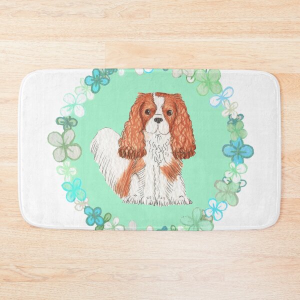 Item preview, Cavalier King Charles Spaniel - Green Blenheim Garland designed and sold by jollyinu.