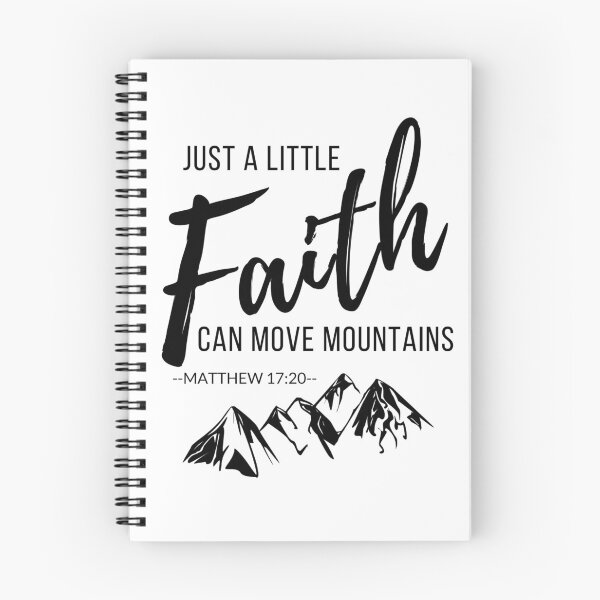 Item preview, Faith Can Move Mountains Christian Inspirational  designed and sold by diamondstar.