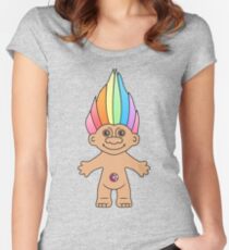 Troll Magic Women's Fitted Scoop T-Shirt
