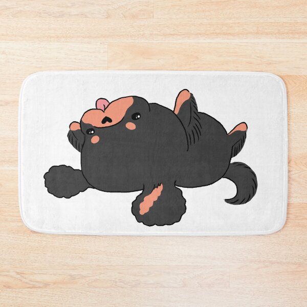 Item preview, Kawaii Cavalier King Charles Spaniel - Black and Tan designed and sold by jollyinu.