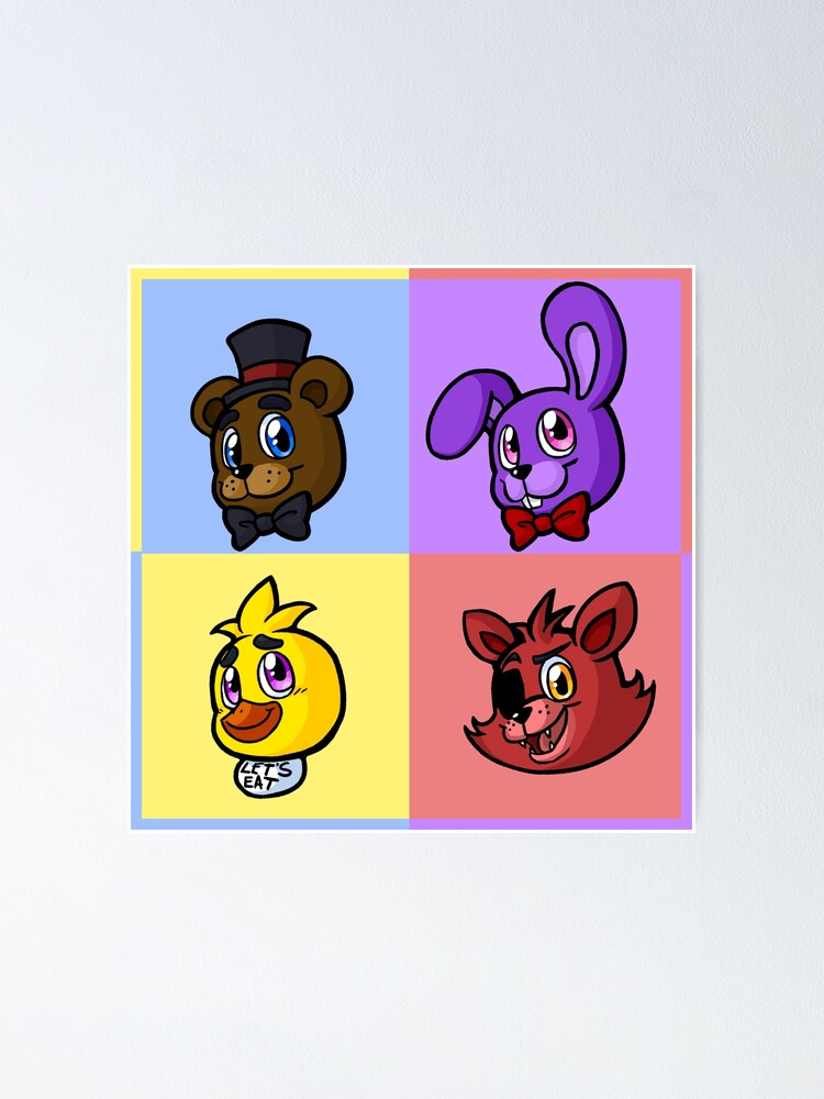 Five Nights At Freddy's Window Cover Covers Birthday Party Decoration 2  Pack