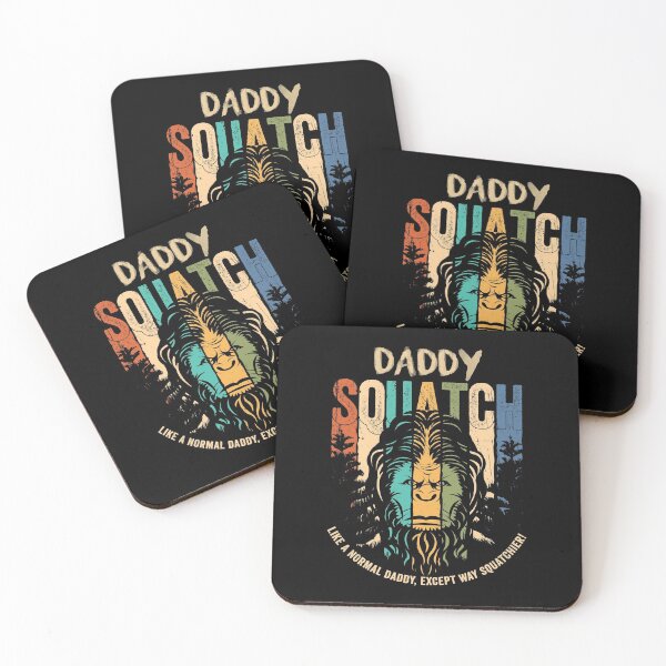 Item preview, Daddy Squatch - Funny Bigfoot Sasquatch Cryptid Fathers Day Gift designed and sold by NatIntrovertSoc.