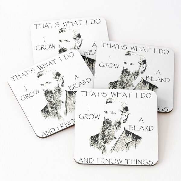 Item preview, That's What I Do, I Grow A Beard And I Know Things designed and sold by Vintage-Artwork.