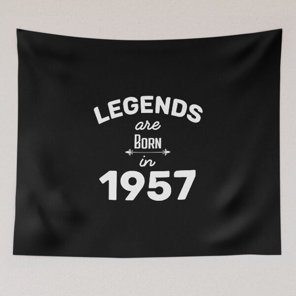 Item preview, Legends Are Born In 1957 - BirthDay Gift  designed and sold by anass002.