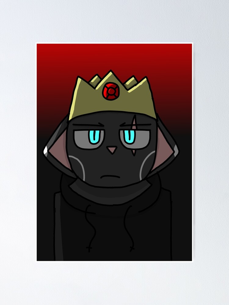 Alternate view of Crow's Shadow Crow Crown Poster