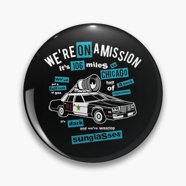 Artikelvorschau, Blues Brothers On A Mission, Bluesmobil, Belushi, SNL entworfen und verkauft von Vintage-Artwork.