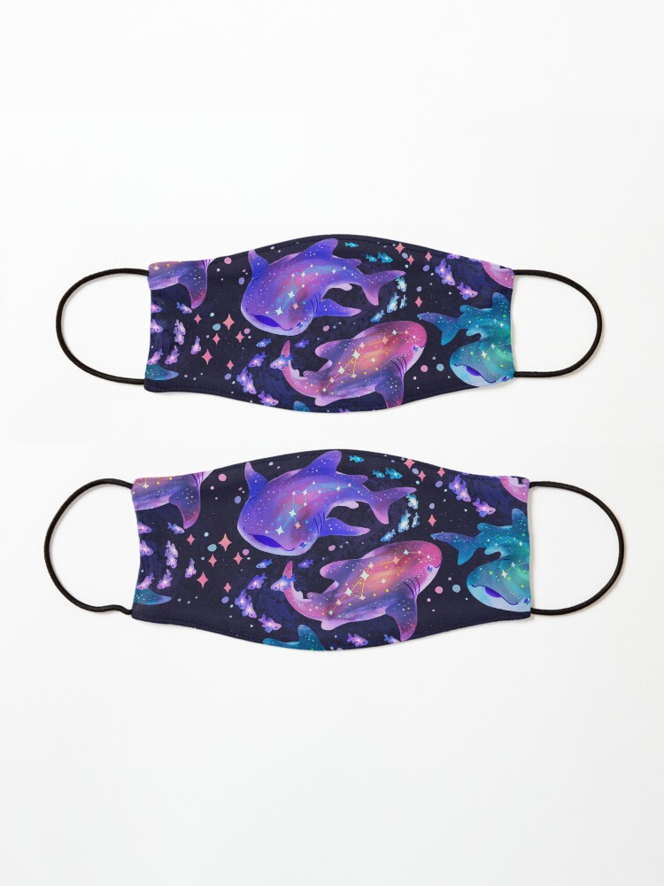 Thumbnail 3 of 5, Mask, Cosmic Whale Shark designed and sold by Requinoesis.