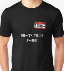 Death Note Name Tag Unisex T-Shirt