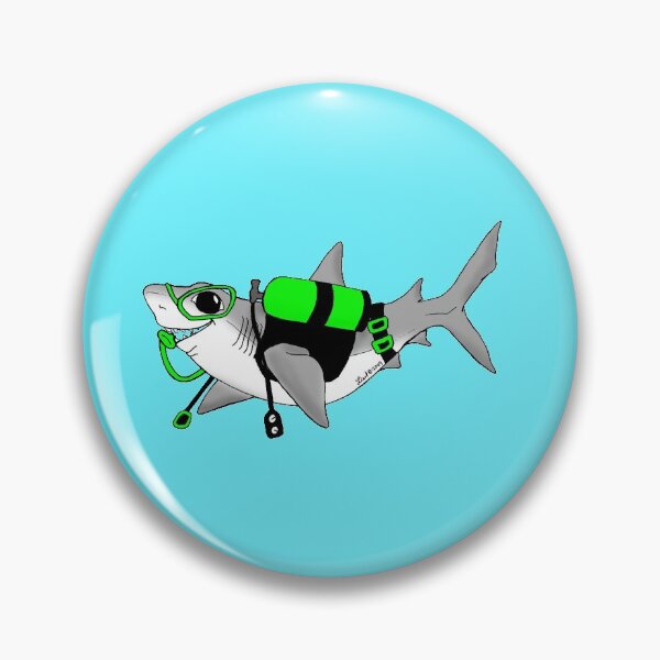 Item preview, SCUBA Shark designed and sold by sharkbait83.