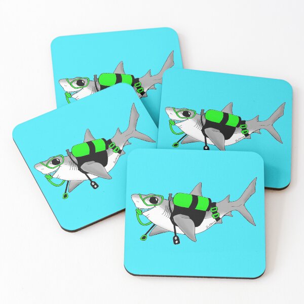 Item preview, SCUBA Shark designed and sold by sharkbait83.