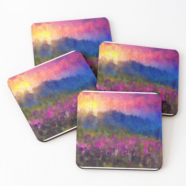 Item preview, Mountain sunset by Vart designed and sold by vartstudio.