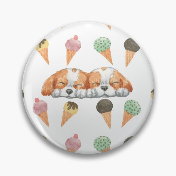 Item preview, Blenheim Cavalier King Charles - Ice cream designed and sold by jollyinu.
