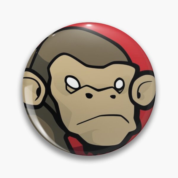 Monkey Gamerpic Pin By Bleasheevor Redbubble