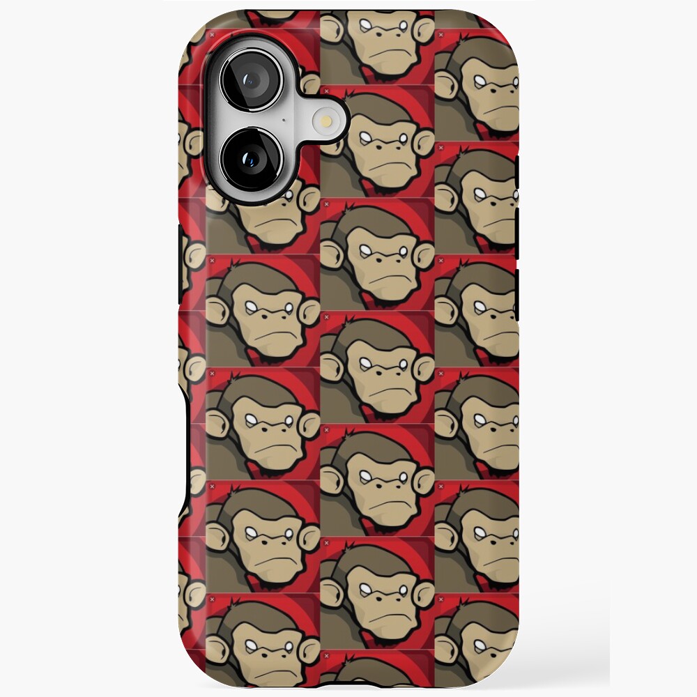 Monkey Gamerpic Greeting Card