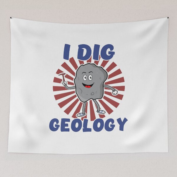 Item preview, Kawaii I Dig Geology Funny Vintage Geologist t shirt designed and sold by Dan66.