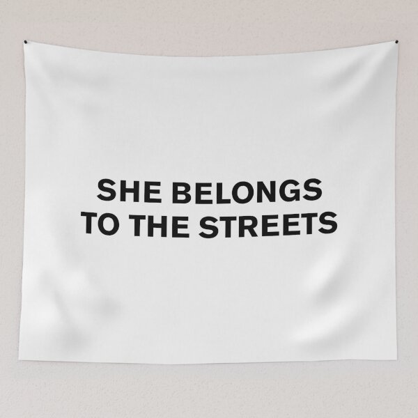 Item preview, She Belongs To The Streets - Cool Gift For Mom, Dad and Siblings designed and sold by BohemianAtlas.