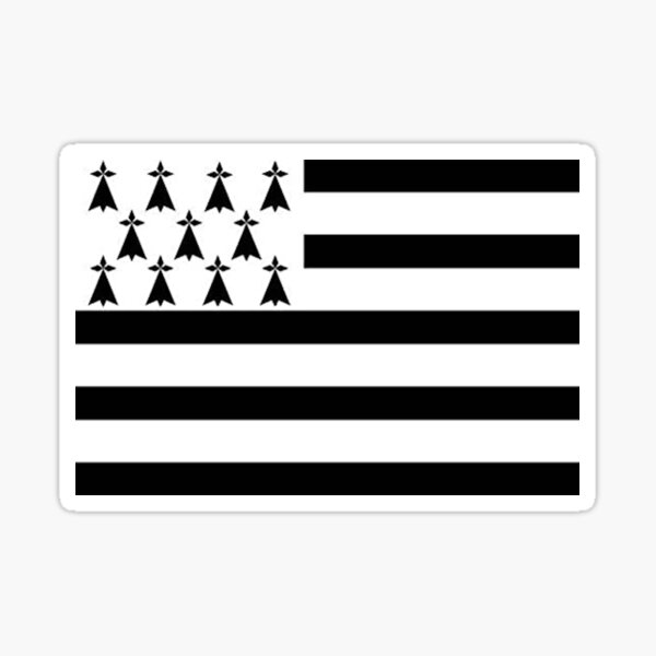 Item preview, Breton flag designed and sold by Sacha2511.