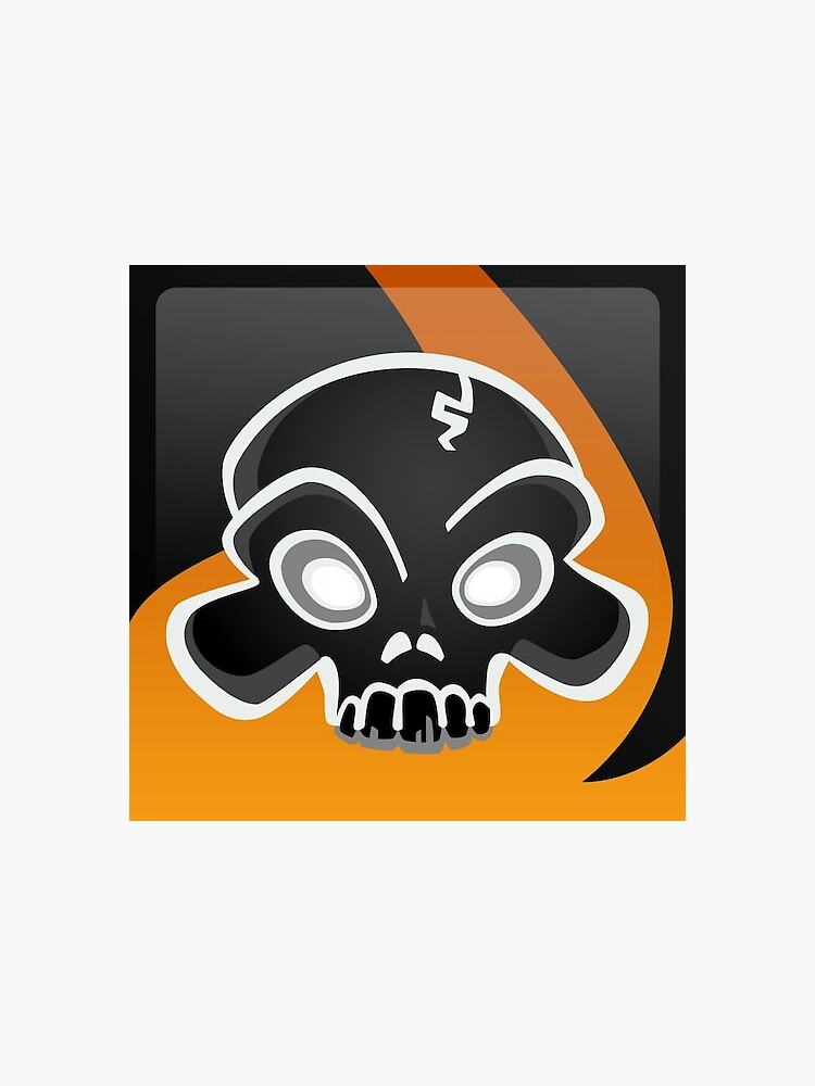 Skull Gamerpic Sticker For Sale By Bleasheevor Redbubble