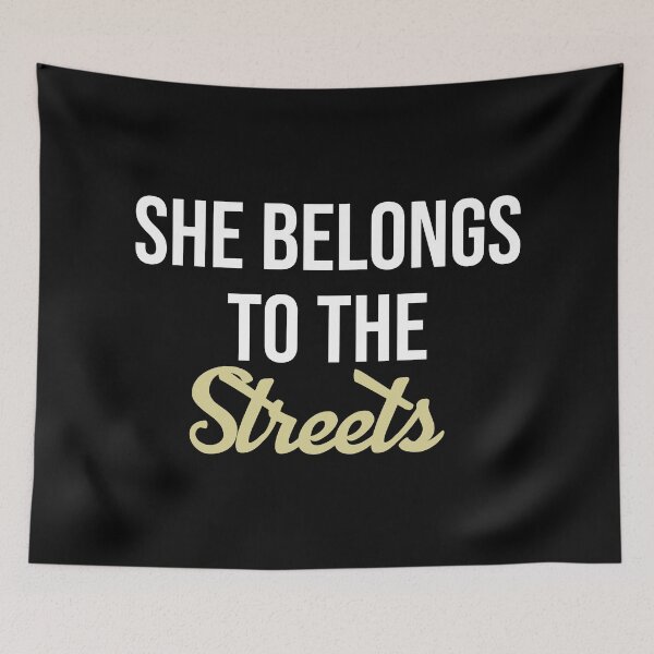 Item preview, She Belongs To The Streets - Cool Gift For Mom, Dad and Siblings designed and sold by BohemianAtlas.