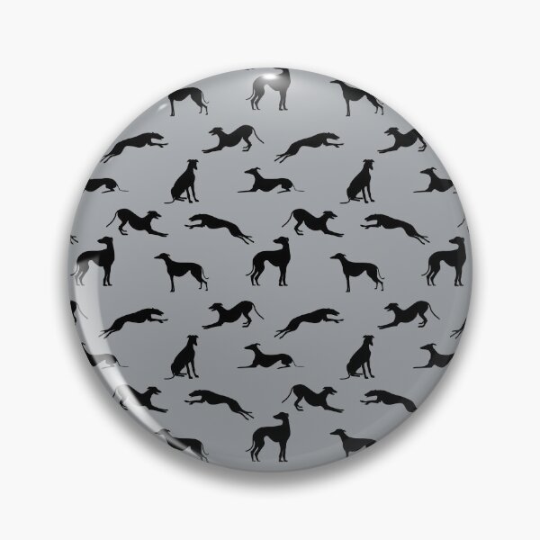 Item preview, Greyt Greyhound Silhouettes - A3A6AA designed and sold by GreytGraphicals.