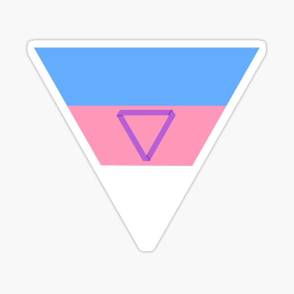 Non-Monogamous Pride Triangle Sticker