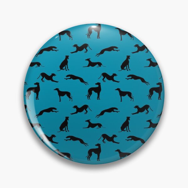 Item preview, Greyt Greyhound Silhouettes - 008FAF designed and sold by GreytGraphicals.