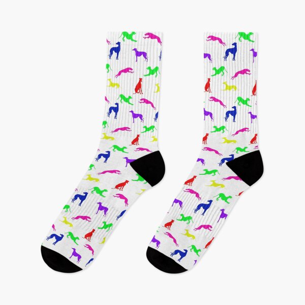 Item preview, Greyt Greyhound Silhouettes - Bright Colours designed and sold by GreytGraphicals.