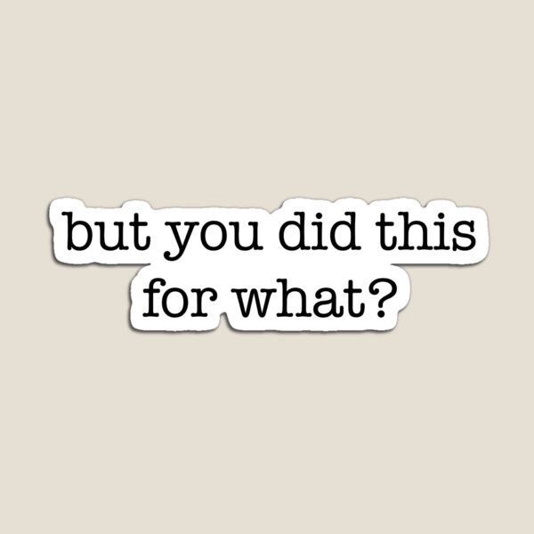 How Are You Doing Today Jasmine Meme Magnet By Criaaki Redbubble