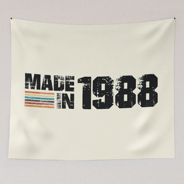 Item preview, Made in 1988 Vintage 32th Birthday Gift designed and sold by AlessiaJD.