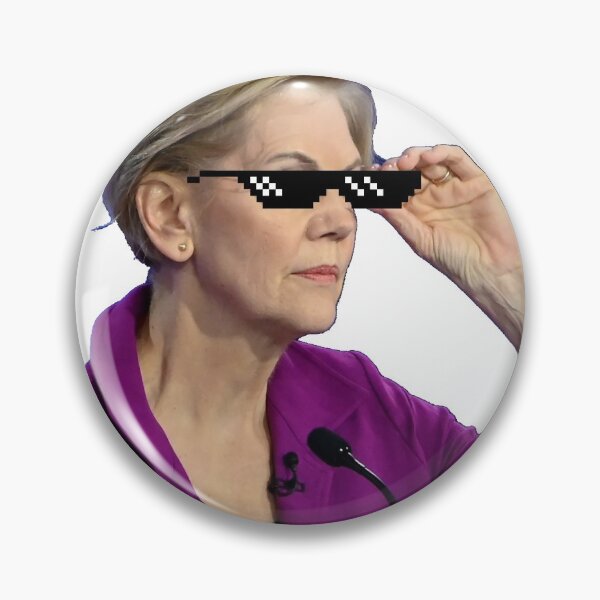 Item preview, Elizabeth Warren "Deal With It" designed and sold by jsetow.