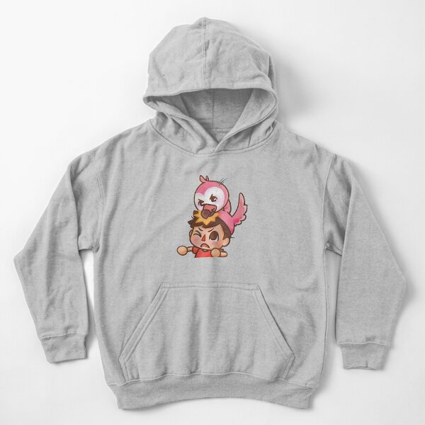 Kindly Keyin Roblox Shows His Username Flamingo Roblox Kids Pullover Hoodies Redbubble