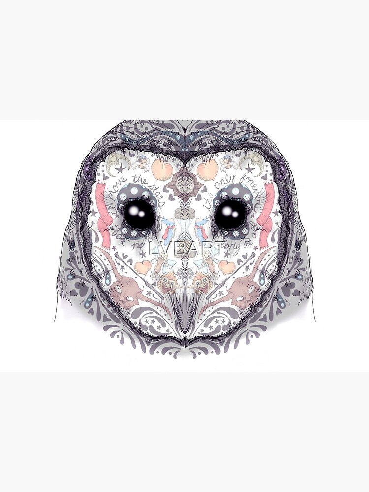 Sugar Skull Labyrinth Owl by LVBART