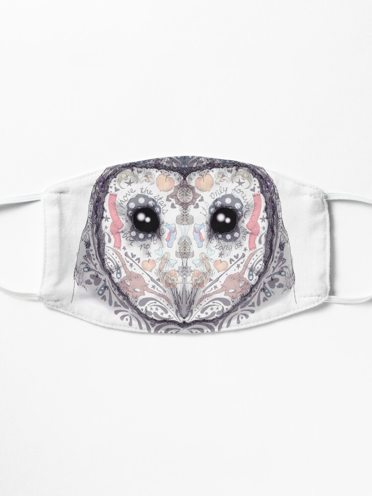 Alternate view of Sugar Skull Labyrinth Owl Mask
