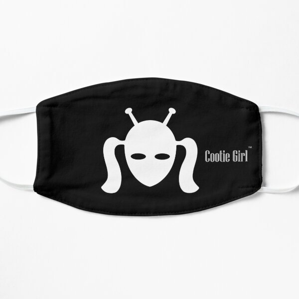 Cootie Girl - White on Black Mask