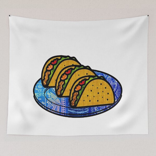 Artikelvorschau, Taco-Platte entworfen und verkauft von artbyomega.