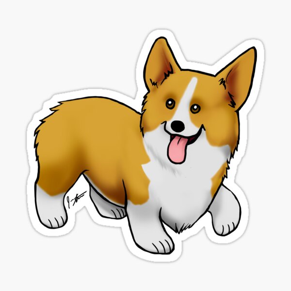 Pembroke Welsh Corgi Sticker
