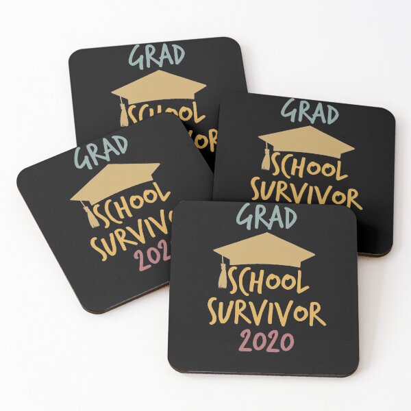 Item preview, Grad School Survivor 2020 / Funny Graduation Shirt / MBA School Graduation / PHD Graduation / Graduate School Graduation Gift / Graduation Shirts designed and sold by Noussairox.