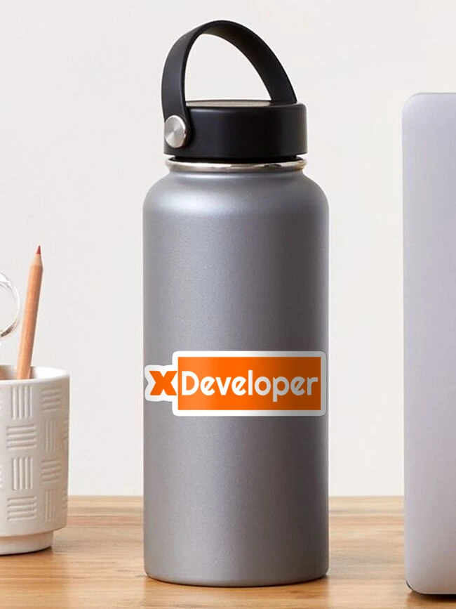 Thumbnail 1 of 3, Sticker, Variable X Developer, Coding, Programmer designed and sold by IASunshine.