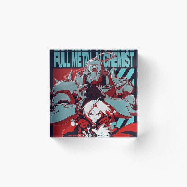 Full Metal alchemist Poster Acrylic Block