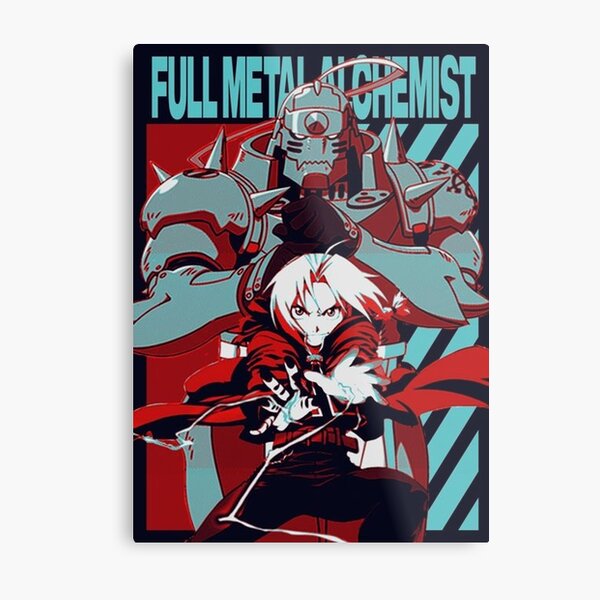 Full Metal alchemist Poster Metal Print